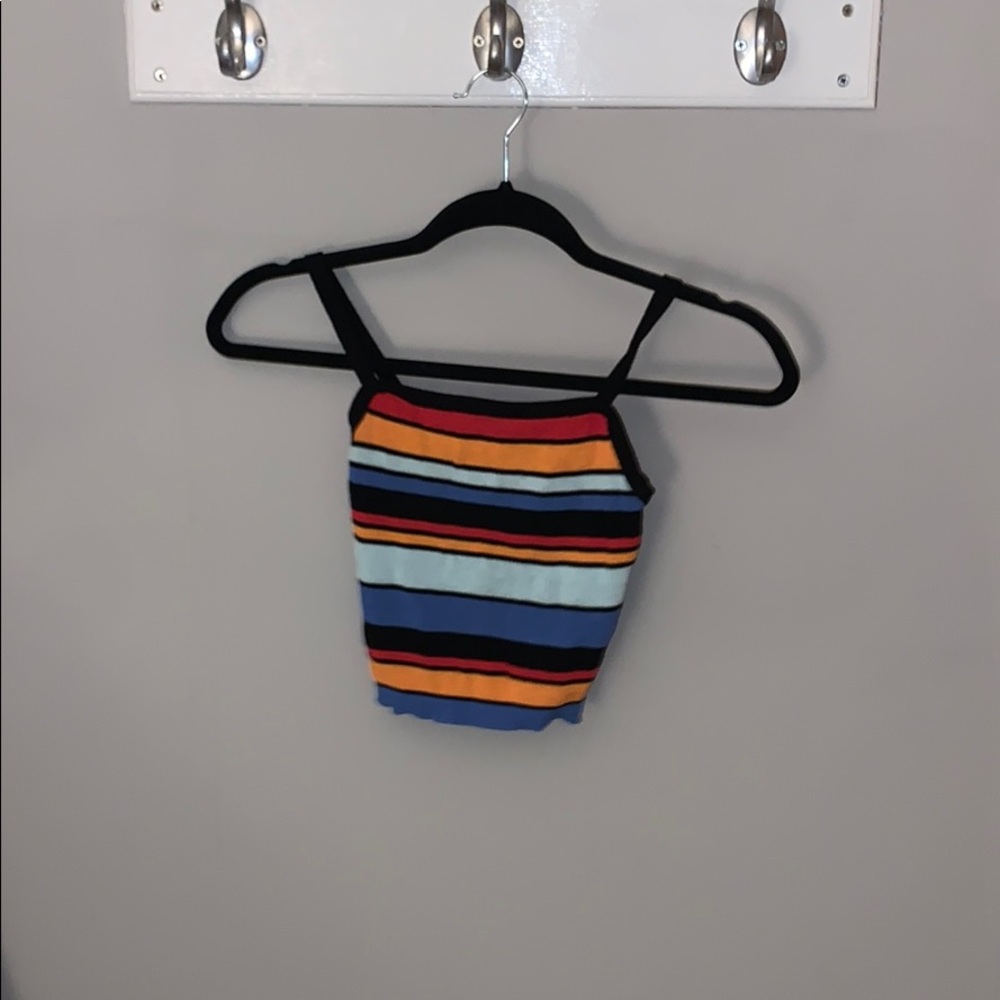 Multi colored tank top
